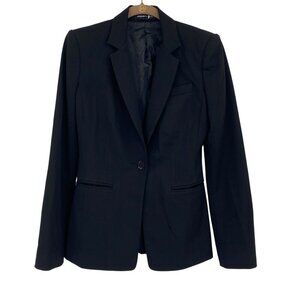 Express Design Studio Women’s Size 0 Black Single-Button Blazer